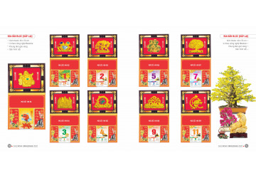 BÌA LÒ XO GẮN KHUNG